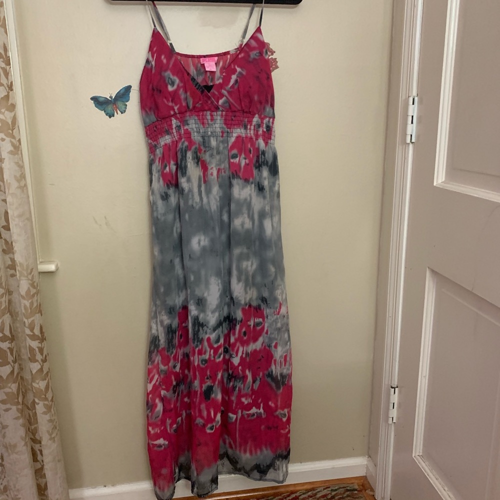 Tie dyed maxi dress